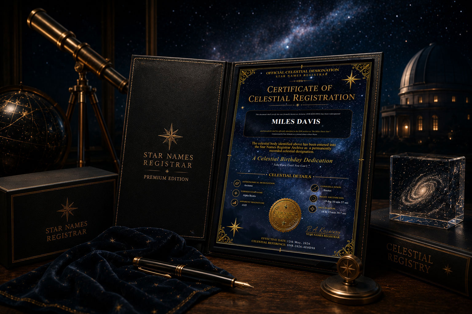 Premium Star Dedication